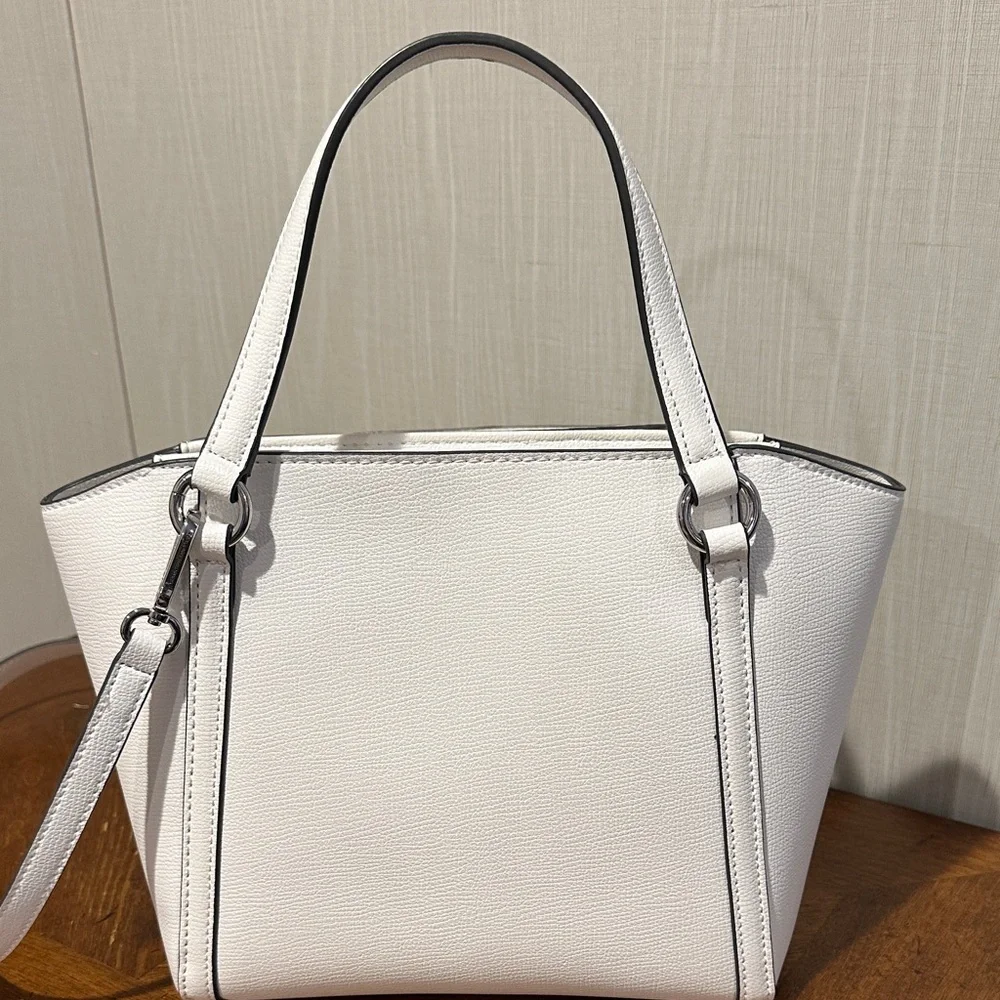 Karl Lagerfeld White Satchel Bag - Picture 2 of 15